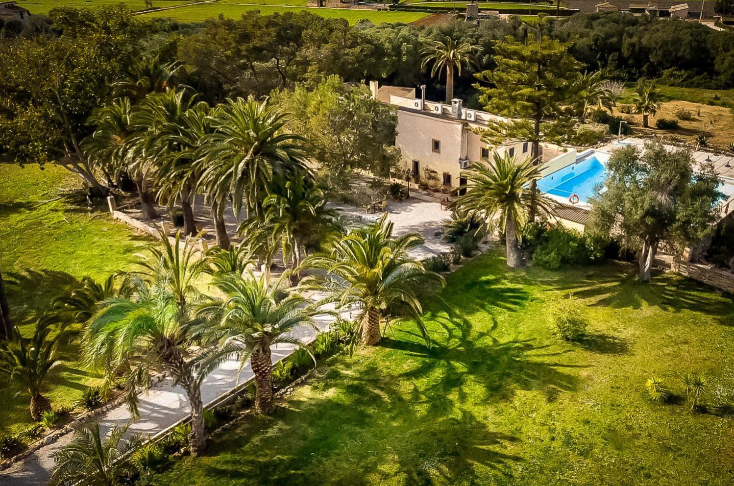 Finca Hotel Rural Predio Son Serra Can Picafort  Buitenkant foto